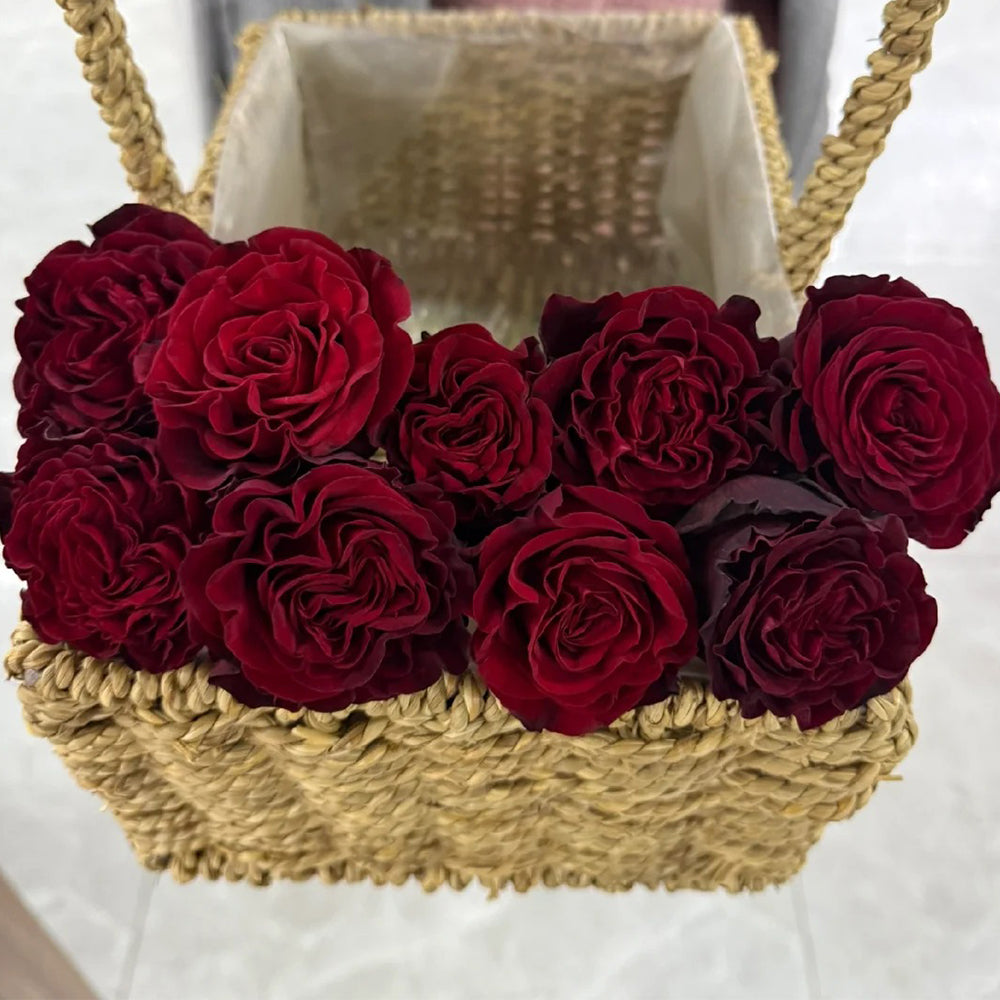 French Florist Shrub Rose Inspired by Black Pearl