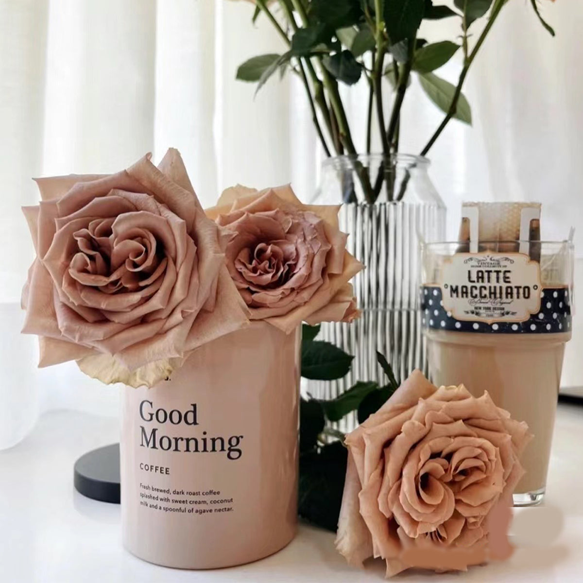 Toffee Ecuador Florist Shrub Rose