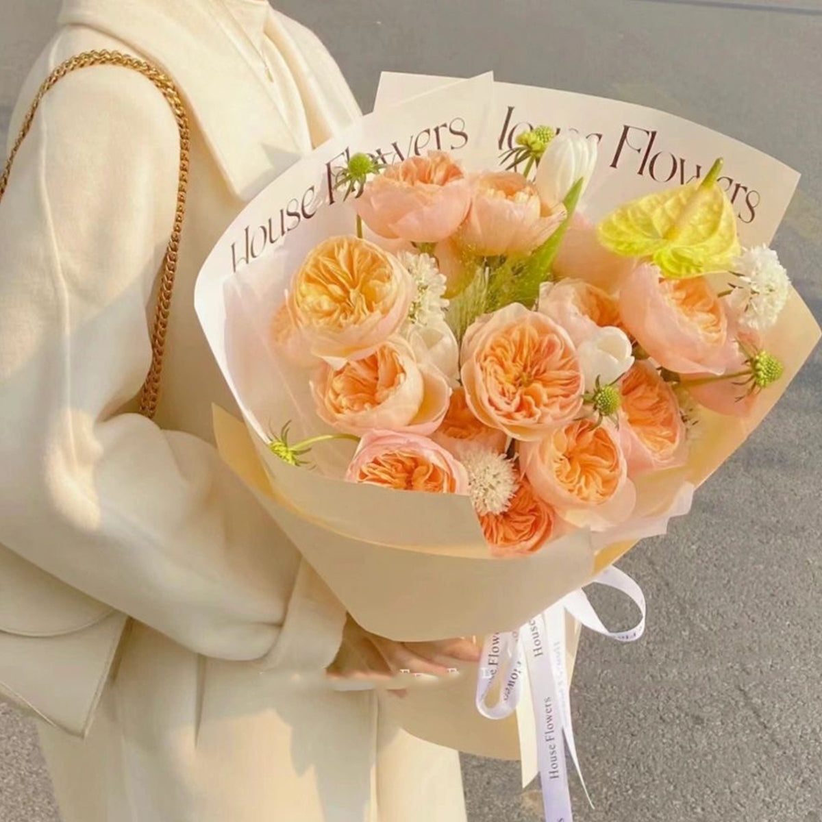 AUSjameson Rose - English Wedding Shrub Own Root | Highgarden Roses